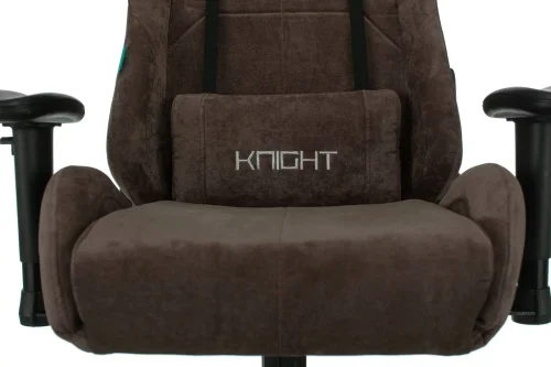 Кресло VIKING KNIGHT LT10 УТ000003153 Stool Group, коричневый/велюр, ножки/металл/чёрный, размеры - ***** фото 9