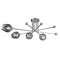 Люстра потолочная Universe 695/4P Escada хром на 4 лампы, основание хром в стиле современный 