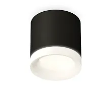 Светильник накладной Techno spot XS7402034 Ambrella light чёрный 1 лампа, основание чёрное в стиле хай-тек модерн круглый