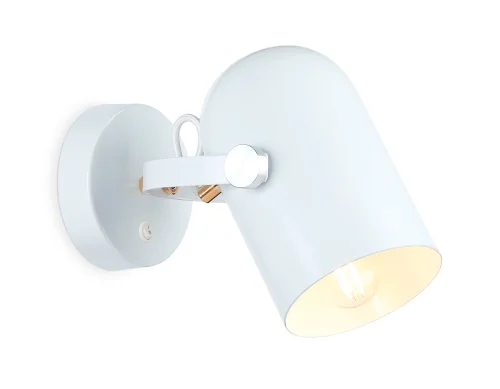 Бра TR8202 Ambrella light белый на 1 лампа, основание белое в стиле лофт 
