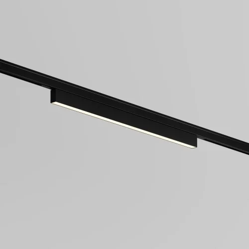Трековый светильник Basis 3000К 8Вт 100° Magnetic track system Levity TR192-1-8W3K-B Maytoni чёрный для шинопроводов серии Magnetic track system Levity чёрный фото 4