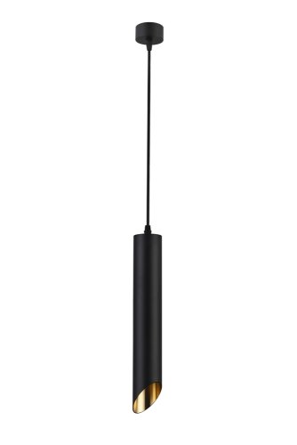 Светильник подвесной Lipari P044PL-01-40GU10-B Maytoni чёрный 1 лампа, основание чёрное в стиле современный трубочки