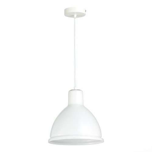Светильник подвесной Bacchi SLE114703-01 Evoluce белый 1 лампа, основание белое в стиле современный  фото 2