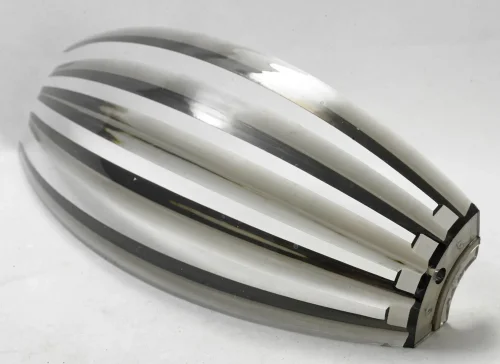 Светильник потолочный Hockessin GRLSP-9539 Lussole серый 1 лампа, основание хром в стиле современный  фото 5