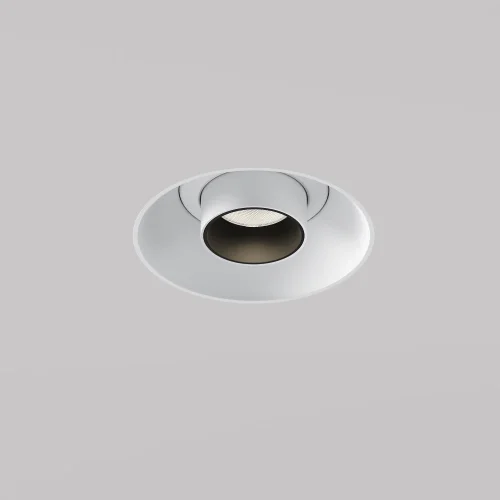 Светильник точечный LED Focus T C140TRS-L300-7W4K-W Maytoni белый 1 лампа, основание белое в стиле современный хай-тек для затирки круглый трубочки фото 4