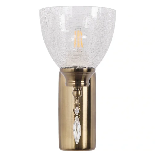 Бра Mistic MR1580-1W MyFar прозрачный на 1 лампа, основание бронзовое в стиле классический современный  фото 3
