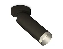 Светильник накладной XM6343203 Ambrella light чёрный 1 лампа, основание чёрное в стиле хай-тек круглый