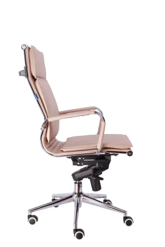 Кресло руководителя Nerey M Экокожа Бежевый EC-06Q PU Beige Everprof, бежевый/экокожа, ножки//, размеры - ****560* фото 5