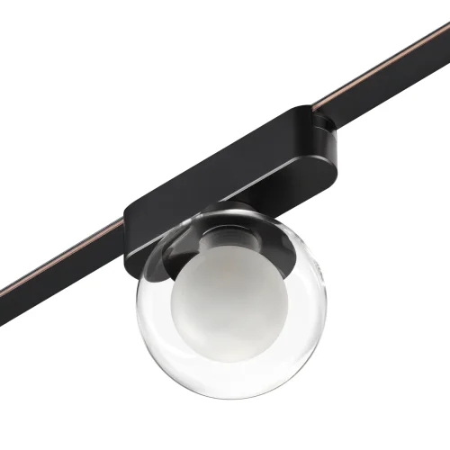 Трековый смарт-светильник LED с двумя режимами работы Easy 359474 Novotech прозрачный для шинопроводов серии Easy чёрный фото 3