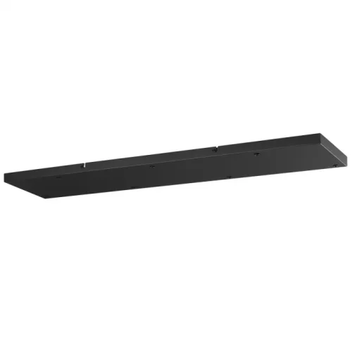 Потолочная база для 7 подвесов линии Ovali, Kerama, Cocoon Base 5053/KB Odeon Light на 1 , основание чёрное в стиле современный 