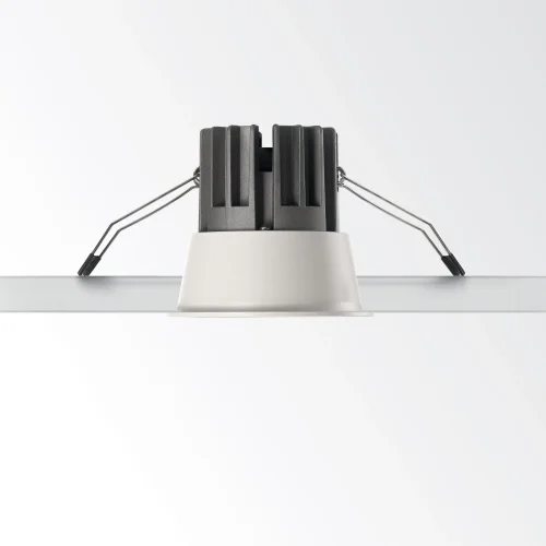 Светильник точечный LED GAME SQUARE 11W 3000K WH WH Ideal Lux белый 1 лампа, основание белое в стиле современный  фото 4