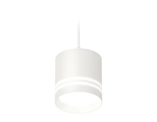 Светильник подвесной XP8110024 Ambrella light белый 1 лампа, основание белое в стиле хай-тек 