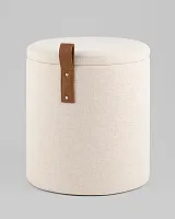 Пуф с ящиком Эркки S,  белый УТ000039491 Stool Group на 1 , основание в стиле современный 