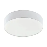 Люстра потолочная LED с пультом Romao 1 97777 Eglo белая на 1 лампа, основание белое в стиле современный с пультом