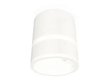 Светильник накладной XS8110005 Ambrella light белый 1 лампа, основание белое в стиле хай-тек круглый