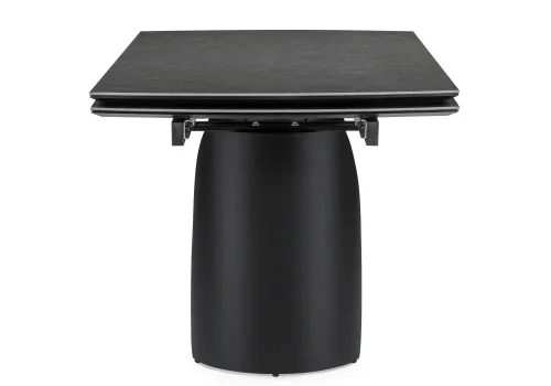 Керамический стол Готланд 180(240)х90х79 ink gray / черный 588030 Woodville столешница серая из керамика фото 7