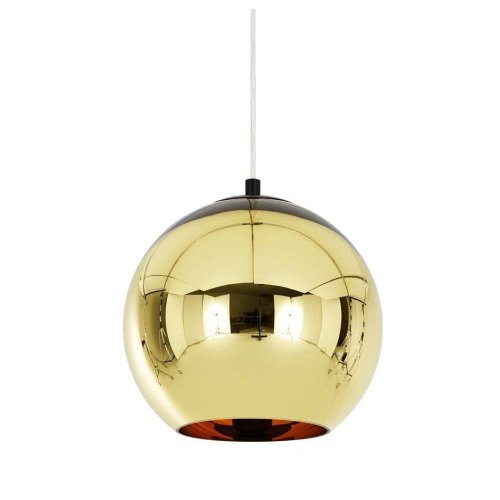 Светильник подвесной LOFT2024-C LOFT IT золотой 1 лампа, основание золотое в стиле модерн шар