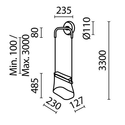 Бра LED Cabaret MOD170WL-L8BS3K1 Maytoni прозрачный на 1 лампу, основание латунь в стиле современный арт-деко фото 11