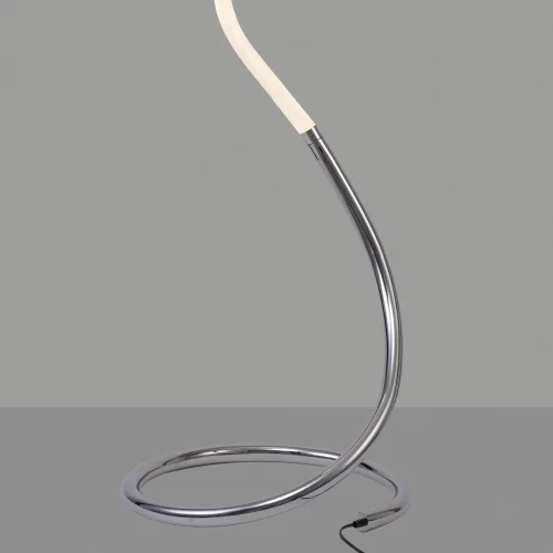 Торшер LED Line 6605 Mantra  белый 1 лампа, основание никель серое в стиле современный
 фото 3