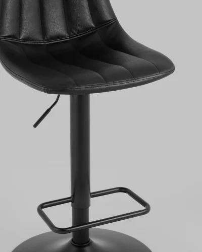 Стул барный Code, экокожа, чёрный УТ000038965 Stool Group, /, ножки//, размеры - *1120***450*485 фото 2