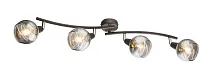 Спот с 4 лампами ISLA 54347-4 Globo серый прозрачный E14 в стиле современный 
