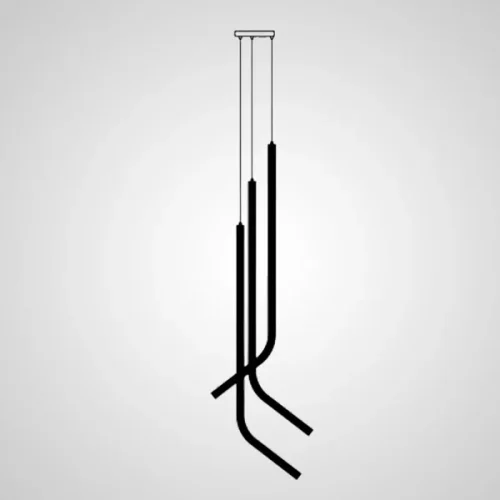 Светильник подвесной AIA TRIO Bronze 212179-23 ImperiumLoft бронзовый на 3 лампы, основание бронзовое в стиле современный фото 2 Светильник подвесной AIA TRIO Bronze 212179-23 ImperiumLoft бронзовый на 3 лампы, основание бронзовое в стиле современный фото 2