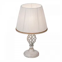 Настольная лампа Вена CL402820 Citilux белая 1 лампа, основание белое металл в стиле классический 