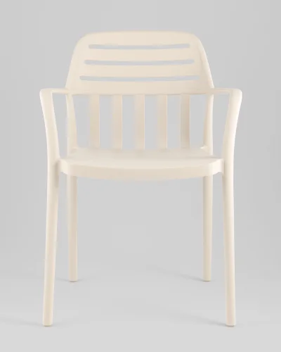 Стул Siena, пластик бежевый УТ000039939 Stool Group, бежевый/пластик, ножки/пластик/бежевый, размеры - *800**** фото 2