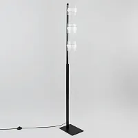 Торшер Вирта CL139932 Citilux  прозрачный 3 лампы, основание чёрное в стиле современный
