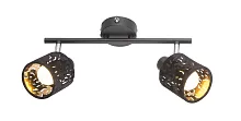 Спот с 2 лампами TROY 54121-2 Globo чёрный E14 в стиле модерн 