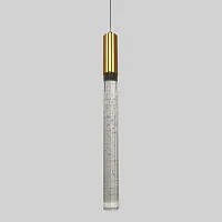 Светильник подвесной LED Rainer 74844-22 ImperiumLoft прозрачный 1 лампа, основание золотое в стиле современный 