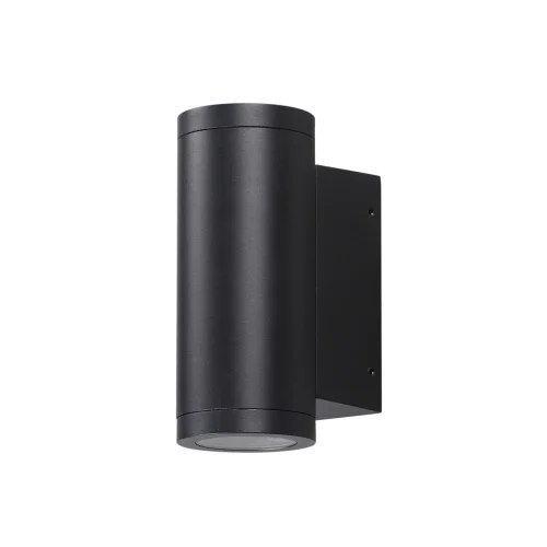 Настенный светильник уличный LED Long 7071/16WL Odeon Light уличный IP65 чёрный на 1 лампу, плафон чёрный в стиле минимализм LED
