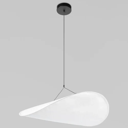 Светильник подвесной LED Tense 10347/L LOFT IT белый на 1 лампу, основание чёрное в стиле современный 