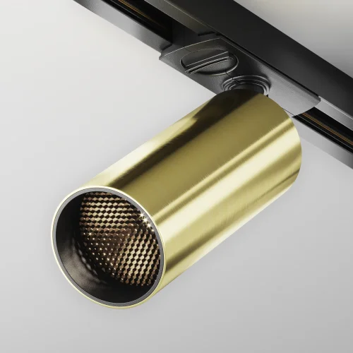 Трековый светильник LED Single phase track system Unity TR021-1-12W4K-W-BBS Maytoni латунь для шинопроводов серии Single phase track system Unity чёрный латунь фото 11
