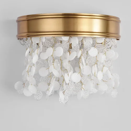 Настенный светильник VERONA WALL B L35 209169-23 ImperiumLoft прозрачный на 3 лампы, основание латунь в стиле современный фото 9