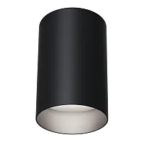 Светильник накладной Alfa C014CL-01B Maytoni чёрный 1 лампа, основание чёрное в стиле современный круглый
