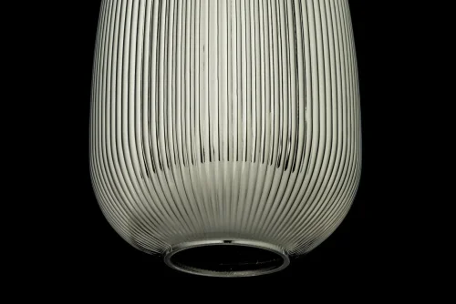 Светильник подвесной Maggano E 1.P2 S Arti Lampadari серый чёрный 1 лампа, основание чёрное в стиле лофт современный  фото 2