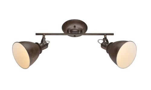 Спот с 2 лампами GIORGIO 54647-2 Globo коричневый E14 в стиле современный 