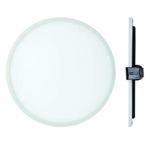 Светодиодная панель LED SAONA C0186 Mantra белый 1 лампа, основание белое в стиле современный  фото 3