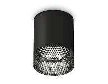Светильник накладной Techno spot XS6302041 Ambrella light чёрный 1 лампа, основание чёрное в стиле модерн круглый