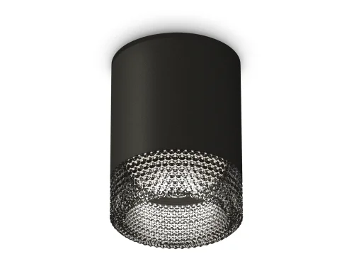 Светильник накладной Techno spot XS6302041 Ambrella light чёрный 1 лампа, основание чёрное в стиле современный круглый