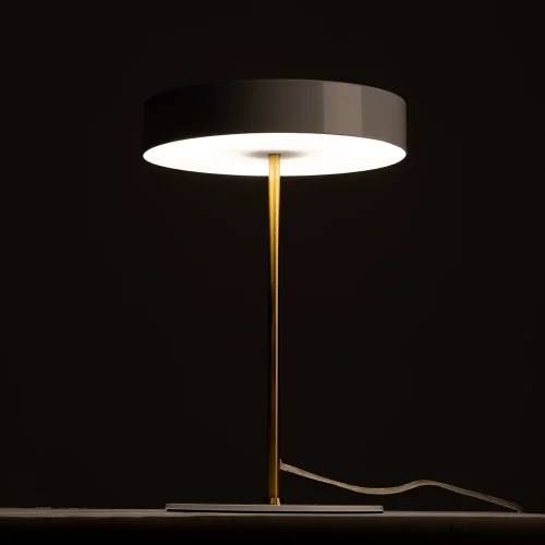 Настольная лампа Elnath A5038LT-3WH Arte Lamp белая 3 лампы, основание белое металл в стиле современный хай-тек  фото 4