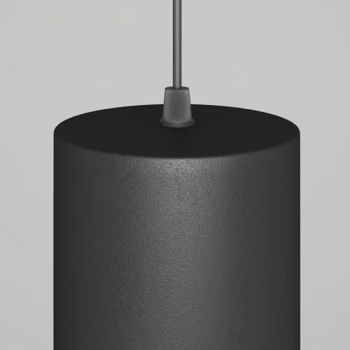 Светильник подвесной LED Orlo P085PL-12W4K-B Maytoni чёрный 1 лампа, основание чёрное в стиле современный хай-тек трубочки фото 6