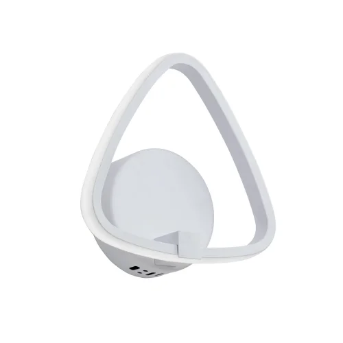Бра LED V4610-0/1A Vitaluce без плафона на 1 лампу, основание белое в стиле хай-тек 