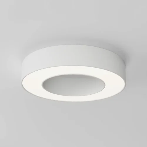 Светильник потолочный LED Lua C093CL-24W4K-W Maytoni белый на 1 лампу, основание белое в стиле современный хай-тек круглый