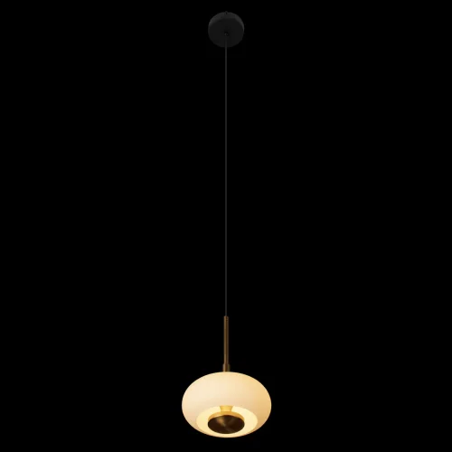 Светильник подвесной LED Marshmallow 10390 LOFT IT белый на 1 лампу, основание чёрное в стиле арт-деко фото 4