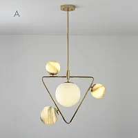 Светильник подвесной COSMOGONY A 151873-26 ImperiumLoft белый на 1 лампу, основание золотое в стиле современный лофт Светильник подвесной COSMOGONY A 151873-26 ImperiumLoft белый на 1 лампу, основание золотое в стиле современный лофт