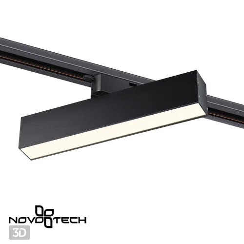 Трековый светильник однофазный Iter 358849 Novotech чёрный для шинопроводов серии Iter фото 5