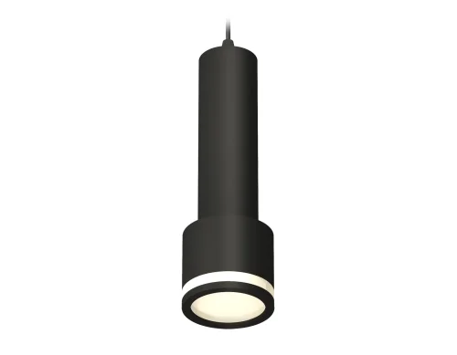 Светильник подвесной XP8111010 Ambrella light чёрный 1 лампа, основание чёрное в стиле хай-тек трубочки