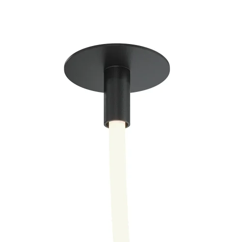 Светильник подвесной LED Tau MOD146PL-L40B3K Maytoni белый 1 лампа, основание чёрное в стиле хай-тек современный  фото 2